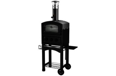 Fornetto GLPZ5EUB Black Wood Fired Oven.